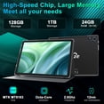 thumbnail image 6 of Android Tablet,10inch Tablets,24GB (8+16 Expand) RAM+128GB ROM+1TB Expand,Octa-Core Processor,2.4G/5G WiFi Tablet with Keyboard,1280*800 IPS Display Laptop Tablets,GPS Tableta, 6 of 9