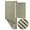 Green-White, variant on Large Waffle Bath Mat, Ultra Absorbent Bathroom Rugs, 31.5"x19.7"