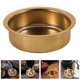 thumbnail image 5 of 6 Piezas De Latas De Luz De Té Tazas De Metal Caja De Luz De Té Contenedores Taza De Vela Perfumada Vacía Candelabros De Bricolaje Para Decoración De Mesa De Boda De Navidad Dorado, 5 of 6