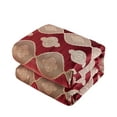 thumbnail image 6 of Chic Home Lazzel 13-Piece Jacquard Comforter Set, Queen, Red, 6 of 7