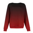 thumbnail image 5 of Topvent Women's Sweatshirts Prints Trendy Crewneck Long Sleeve Shirts Color Block Pullover Tops Comfy, 5 of 7