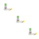 thumbnail image 4 of Billuyoard Aireador de grifo ajustable para baño, boquilla difusora de grifo de agua giratoria flexible de 360 ​​grados con ventilador, piedra verde de 1 Capa Verde Piedra 3piezas Billuyoard CBP366583, 4 of 6
