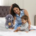 thumbnail image 2 of Nutria dormida con música de latidos del corazón, peluche koala con ejercicios de respiración y música, caja de música, peluche para dormir, regalo para recién nacido, 2 of 5