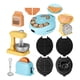 thumbnail image 1 of 1 Juego de juguetes de cocina para casa de muñecas, tostadora de juguete en miniatura, juego de simulación, máquina para hacer pan, miniaturas para casa de muñecas, decoración de cocina pequeña, 1 of 1