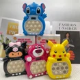 thumbnail image 3 of New Kuromi Quick Push Game Pop up Fidget Bubble Electronic Pop it Pro Game Light Stress Relief Toy Adult and Children's Gift Box, 3 of 5
