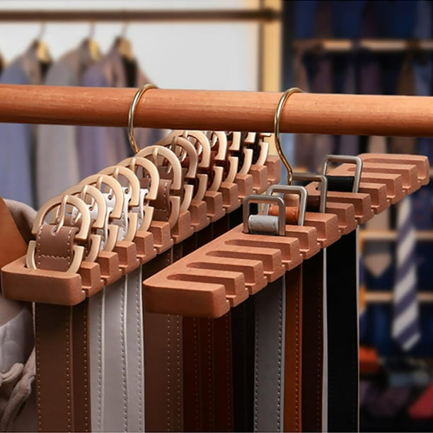 Percha Corbatas Soporte Para Cinturones CHENGCKJ Perchas De