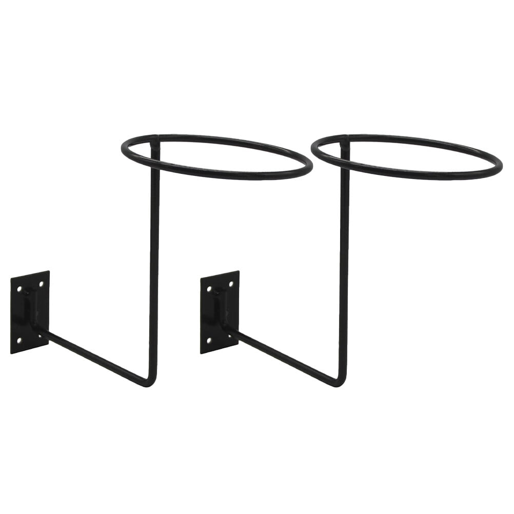 2pcs Iron Motorbike Helmet Racks Football Displaying Racks Wall-mounted ...