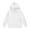 White, variant on Ulanda Baby Unisex Cotton Solid Hoodies, Toddler Sweatshirt Kids Cute Ear Hoody Tops Pullover Fall Winter Clothes (Light Blue, 9-10 Years)