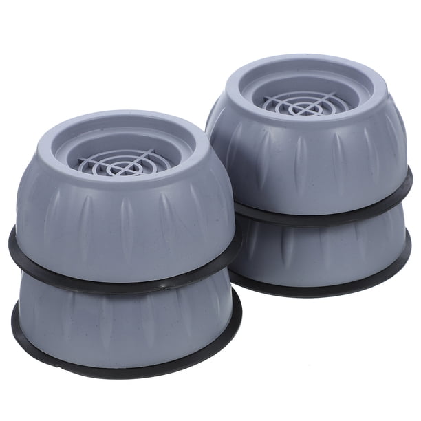 4 almohadillas antivibración para lavadora y secadora. Almohadillas de goma para lavadora.
