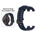 thumbnail image 3 of Correa reloj silicona para Huami Amazfit T-Rex Pro/Amazfit () Azul, 3 of 9
