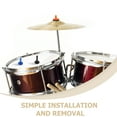thumbnail image 3 of Nestingho 12Pcs Cymbal Sleeves for Drum Stands and Hardware 6.2In Blue, 3 of 7