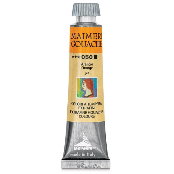 Maimeri Artist Gouache - Orange, 20 ml  tube