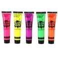thumbnail image 2 of 5 Pieces Face Body Paint Paint Neon / Glow Fluorescent Makeup Accessories, 2 of 8