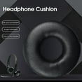 thumbnail image 4 of Joernso Headphone Cushion Comfortable Noise Reduction Headset Accessories Faux Leather Ear Pad for Logitech H390, 4 of 7