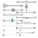 thumbnail image 4 of Barra industrial Zulema de acero inoxidable 13x14 1 y 1/2 pulgadas, 4 of 7
