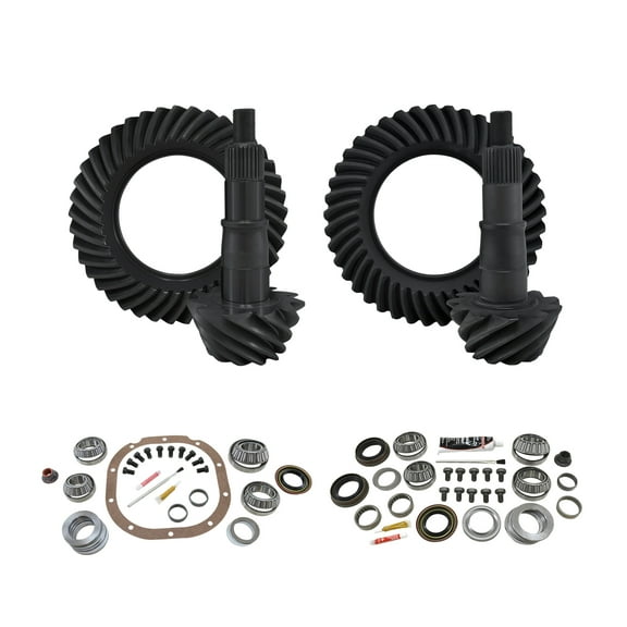 Yukon Re-Gear & Installation Kit, Ford 8.8", various F150, 4.56 ratio, fr&rr