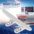 thumbnail image 3 of Boat Cleat, Versatile 8 Inch Secure Fixation 316 Stainless Steel Marine Rope Cleat  for Yacht, 3 of 7
