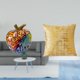 thumbnail image 2 of Funda de cojín con escultura de nórdico, elegante adorno de figura de fruta para decoración del hogar, mesa de bar, sofá o habitación., 2 of 8