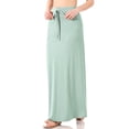 thumbnail image 2 of KOGMO Womens Casual Maxi Skirt with Waist Drawstring and Side Pockets (S-3X), 2 of 7