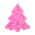 thumbnail image 1 of Less Than 5 Cake Mould Christmas Series Christmas Tree Snowflake Decoration Christmas Silicone Tools and Other Modeling Cake Silicone Decoration Tools DIY Party Supplies, 1 of 8