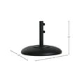 thumbnail image 3 of Meridian Furniture Cozumel Black Steel Patio Umbrella Base, 3 of 10