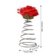 thumbnail image 3 of Adornos para San Valentín, regalos para San Valentín, rosa roja de San Valentín, adorno para la copa del árbol de primavera, decoración romántica con flores artificiales para mesas, repisas y regalos,, 3 of 8