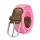 thumbnail image 1 of Cinturón para Hombre 1 Unidades,Cinturón Tejido Elástico Trenzado En Caja de Regalo Pantalones Casuales de Golf Cinturones Jeans - 39.4", Rosa Claro brillar vestir, 1 of 4