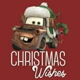 thumbnail image 2 of Women's Cars Merry Christmas Mater Graphic Tee Red Large, 2 of 4