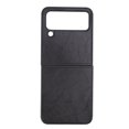 thumbnail image 1 of Folding Screen Mobile Phone Case Leather Folding Screen Phone Cover Protector for Samsung Galaxy Z FLIP 4 Black, 1 of 14