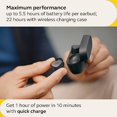 thumbnail image 4 of Jabra Elite 4 True Wireless Earbuds - Auriculares con cancelación activa de ruido - Auriculares Bluetooth discretos y cómodos, ordenador portátil, compatibles con iOS y Android - Gris oscuro, 4 of 5