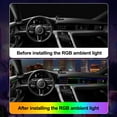 thumbnail image 5 of Car LED Lights Interior Dreamcolorful Neon Lights for Dashboard RGB Ambient Light with Smart APP Control USB Music Rhythm Color Changing LED Strip Lights for Car,Truck,SUV Accessories, 5 of 6
