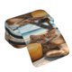 thumbnail image 4 of Disketp Relaxing Cat With Orange Juice Estuche de Lápices de Doble Capa con Tapa Abatible y Cremallera, Organizador Escolar para Adolescentes y Adultos, 4 of 7