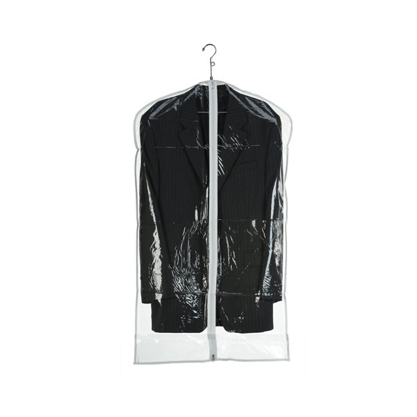 Clear Vinyl Garment Bag w/ Zipper