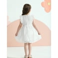 thumbnail image 6 of Baby Girls Tulle Dress Toddler Kids Sleeveless Casual Party Dresses 18M-6T, 6 of 8