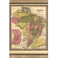 thumbnail image 1 of 24"x36" Gallery Poster, map of brazil 1846, 1 of 1
