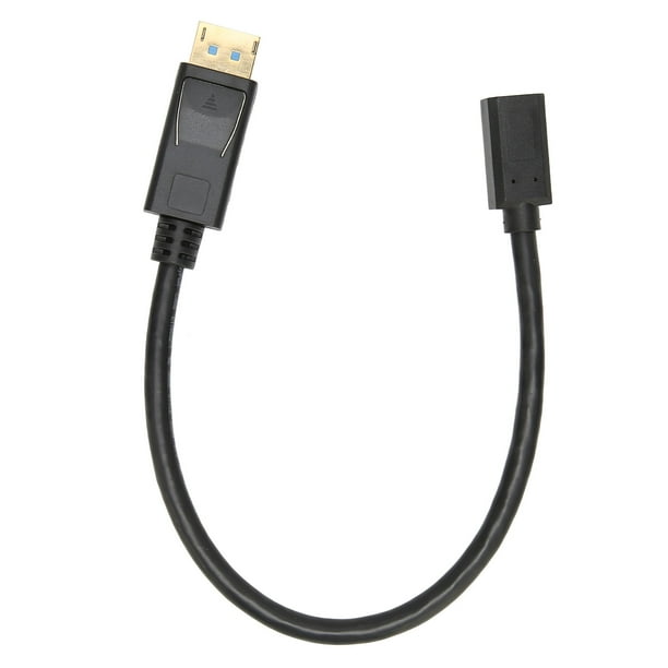 DP Male to Mini DP Female Cable 8K 60Hz 4K 144Hz 32.4Gbps 30cm Length  Displayport Cable 1.4 for Computer 