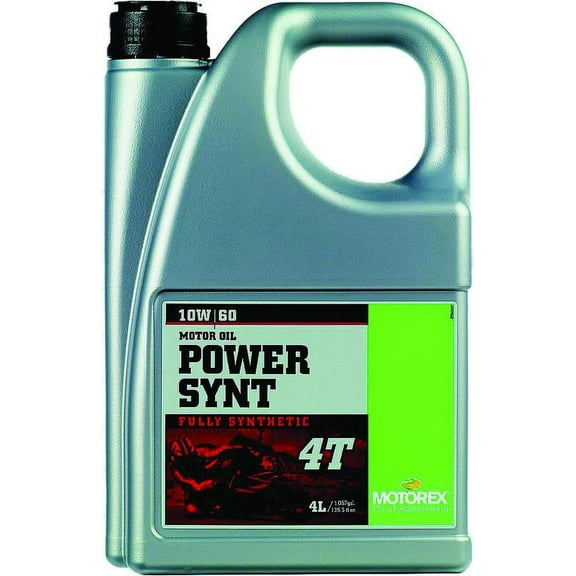 Motorex Power Synthetic 4T Motor Oil 10W-60 4 Liter