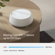 TP-Link Deco BE3600 Next-Generation AI-Driven Dual Band Wi-Fi 7 Home Mesh Router System, 2-Pack - Covers up to 4,500 Sq Ft, Replaces Wi-Fi Router and Extender