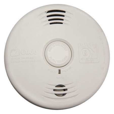 Smoke Alarm,5-15/64in. H,Voice Alarm KIDDE P3010CU