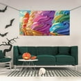 thumbnail image 2 of Lsque Rainbow Melting Ice Cream Pattern Party Banner, Festive Banner , Holiday Celebrations and Events for Carnival Birthday Party Festival Decorations-Medium, 2 of 8