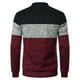 thumbnail image 4 of Suéteres DecSea para hombre, cárdigan, sudadera, sin capucha, con cremallera, cuello alto, ligeros, 4 of 4