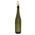 thumbnail image 6 of Reusable Wine Cork Bottle Wine Stopper Top Closer Seal in Brass - Letter “R”, 6 of 7