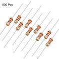 thumbnail image 3 of 500Pcs Axial Carbon Film Resistors 220 Ohm 0.25W 5%Tolerances 4 Color Bands, 3 of 3