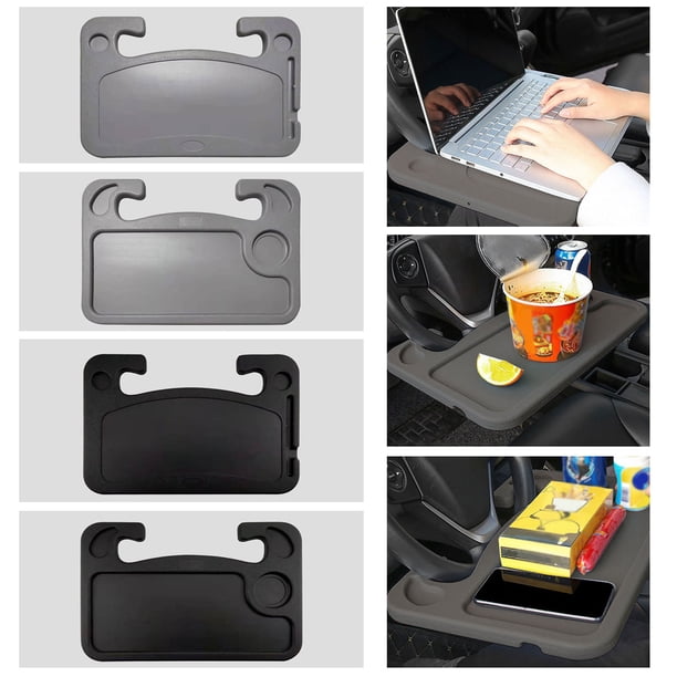 Volante Escritorio Coche Bandeja Portátil Almuerzo Mesa de viaje Compacto
