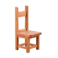 thumbnail image 1 of HEALEEP Small Furniture Mini Backrest Chair Bamboo 1Pack Furniture Layout Props Micro World Display, 1 of 8