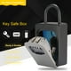 thumbnail image 4 of Llavero Caja de seguridad para llaves con cubierta antipolvo No es necesario instalar Contraseña de combinación de 4 dígitos Caja de almacenamiento de llaves Caja de candado con llave Código reiniciab Romacci  Llavero, 4 of 7