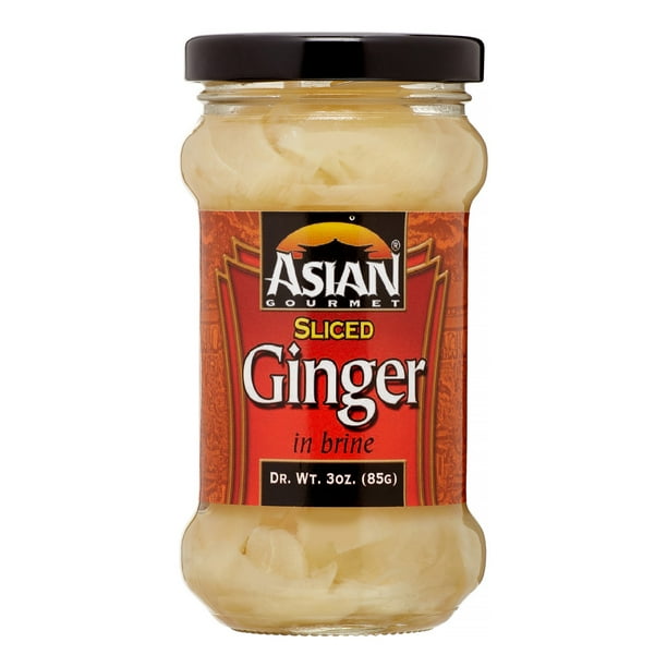 Asian Gourmet Ginger, Sliced, 3 Oz