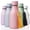 Light Pink, variant on BJPKPK Insulated Water Bottles, 18 oz Stainless Steel Metal Water Bottle with Strap, BPA Free Leak Proof Thermos, Mugs, Flasks, Reusable Water Bottle for Sports & Travel, Light Pink
