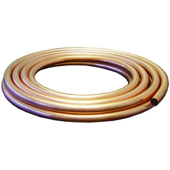 Mueller B & K  General-Purpose Utility Grade Copper Tubing Coil 1/2" OD x 15' UT08015
