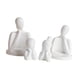 thumbnail image 2 of Figuras familiares con pensamiento, escultura , decoración de escritorio, estatua para el Día de Valentín, dormitorio, entrada, armario,, 2 of 9